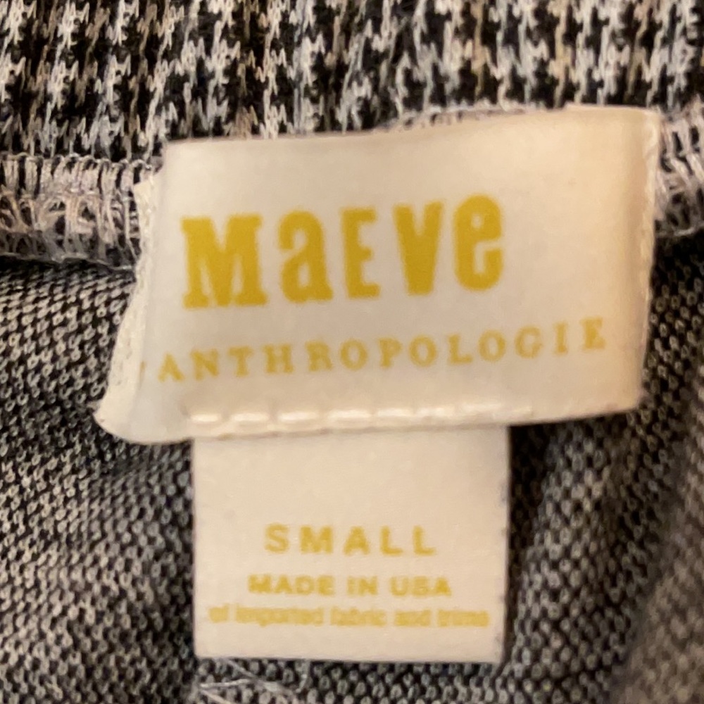 Herringbone Kulot Pants from Anthropologie. S - Picture 4 of 5